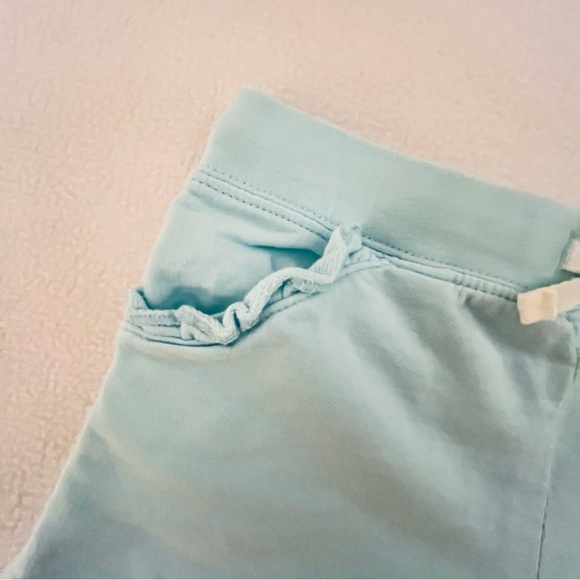 Carters Light Blue Cotton Shorts - Picture 2 of 5